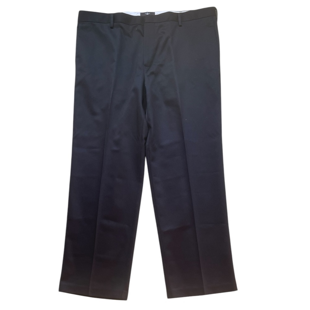 Dockers Men’s 100% Cotton Navy Blue Straight Leg Pants Size 40 x 30